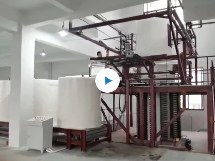 全自動垂直連續(xù)發(fā)泡生產(chǎn)線